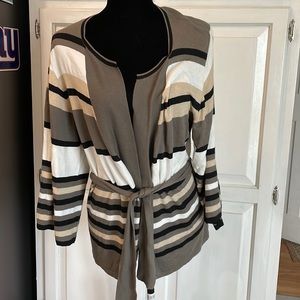 Subtle Luxury open cardigan